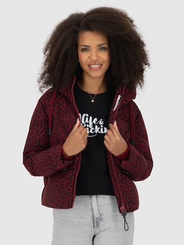 Alife and Kickin Winter Jacket 'MurielAK B' in Red: front