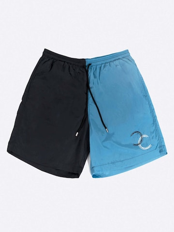 HACOY - Bermudas en azul: frente