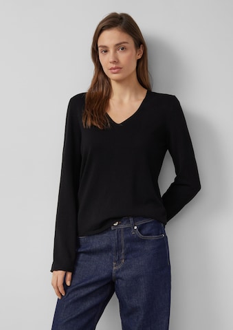 Pull-over s.Oliver en noir : devant