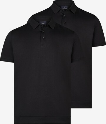 Ragman Shirt 'Basic' in Black: front