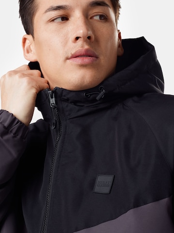 Urban Classics Between-Season Jacket in Black