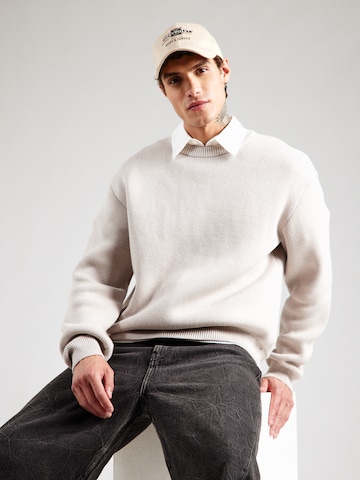 WEEKDAY Sweater 'Emilio' in Beige