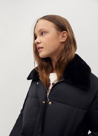 Veste d’hiver 'Julieta' MANGO KIDS en noir