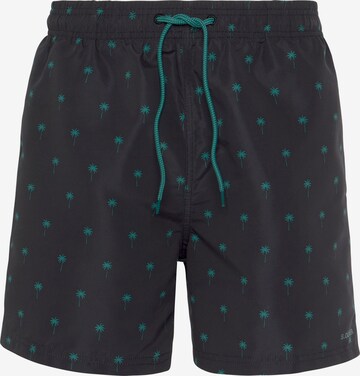 Shorts de bain s.Oliver en noir : devant