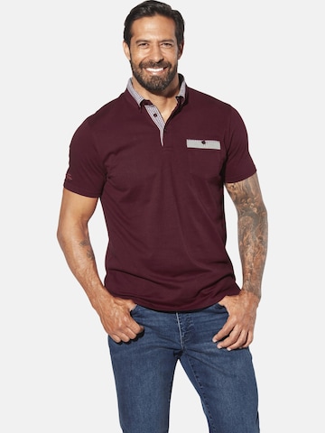 Jan Vanderstorm Shirt in Rood: voorkant