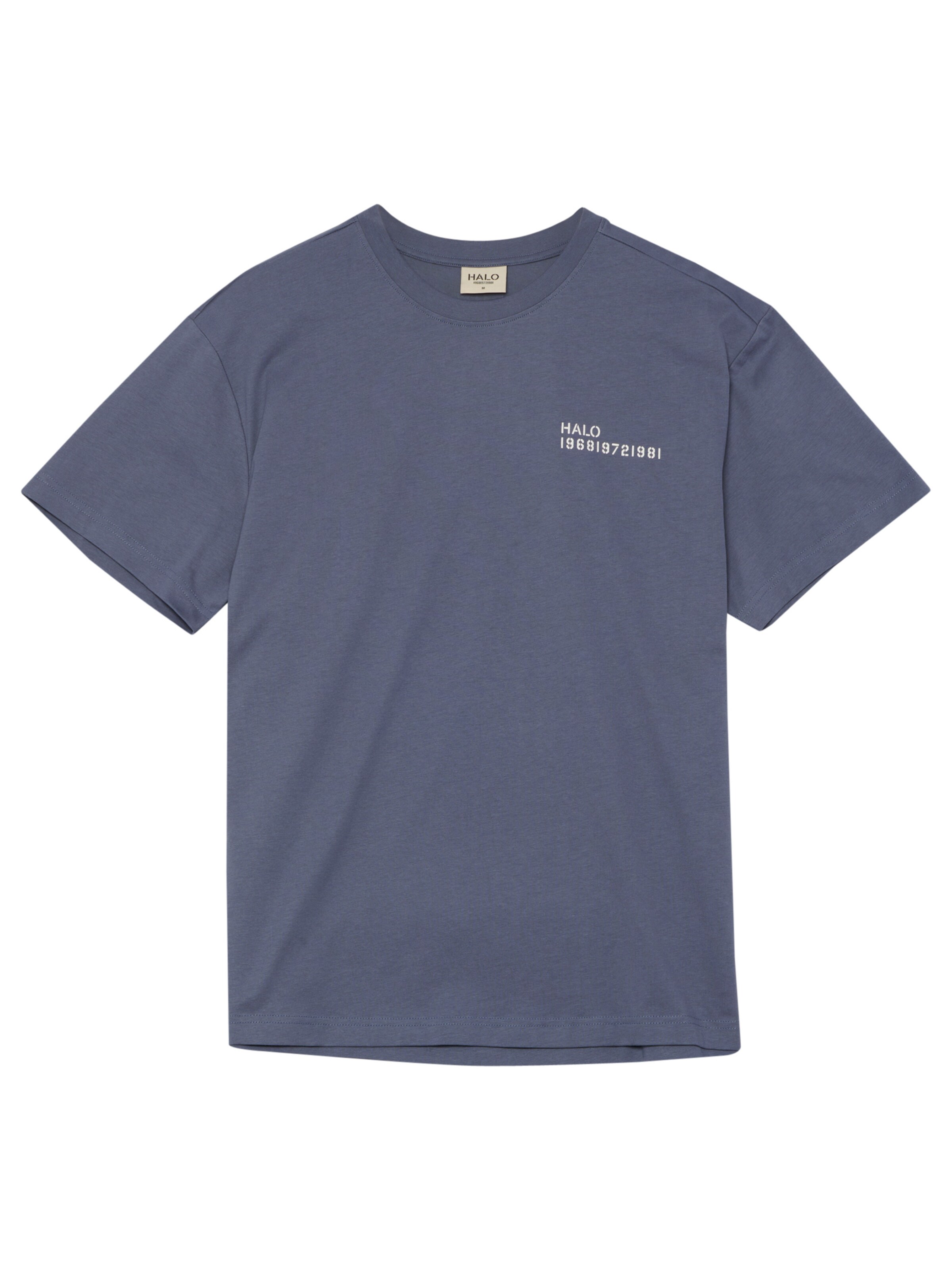 HALO T-Shirt in Grau: Vorderseite