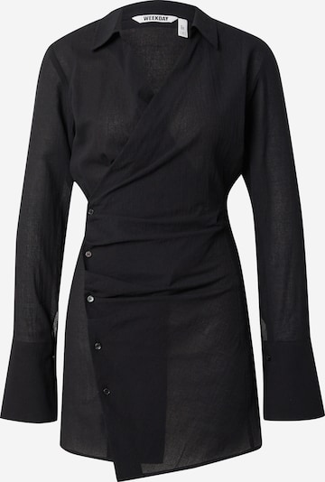 WEEKDAY Puseromekko 'Pomelo' värissä musta, Tuotenäkymä