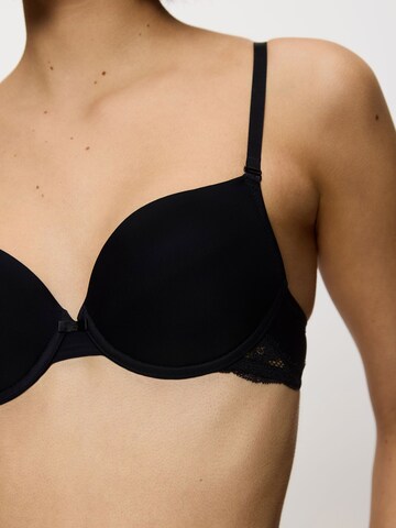 TRIUMPH Push-up Push-up-BH ' Lovely Micro ' in Schwarz