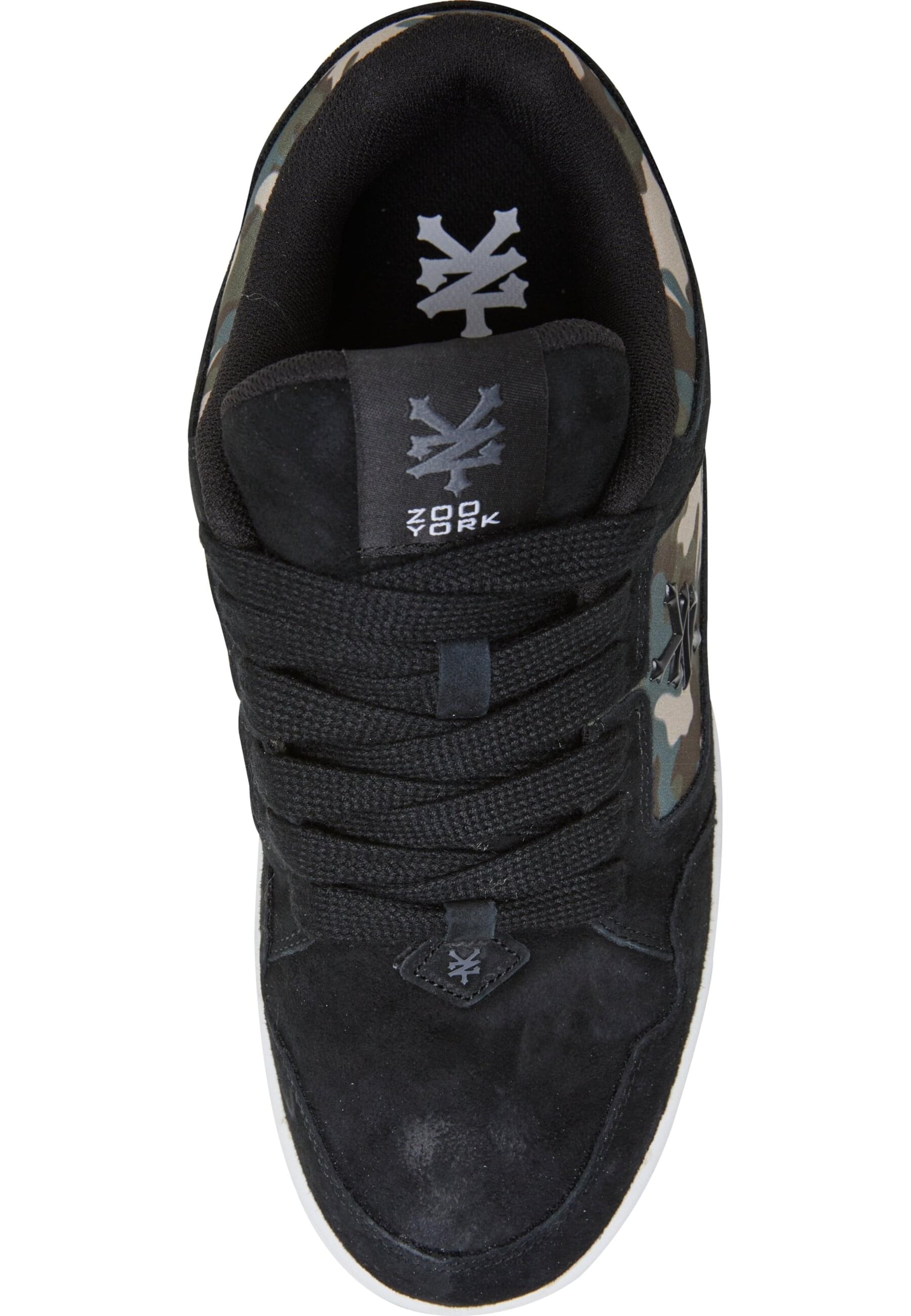 ZOO YORK Platform trainers in Black