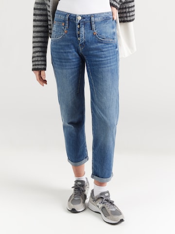 Herrlicher - Tapered Vaquero 'Shyra' en azul: frente