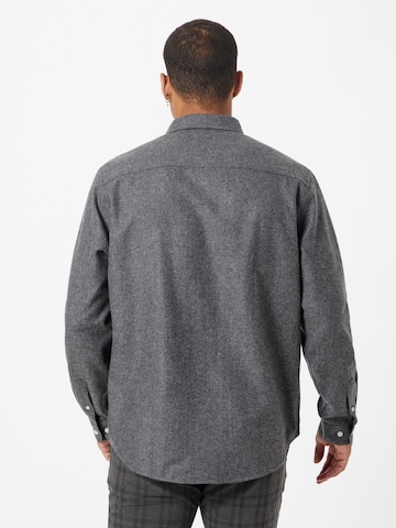 minimum Regular fit Button Up Shirt 'Waynes' in Grey