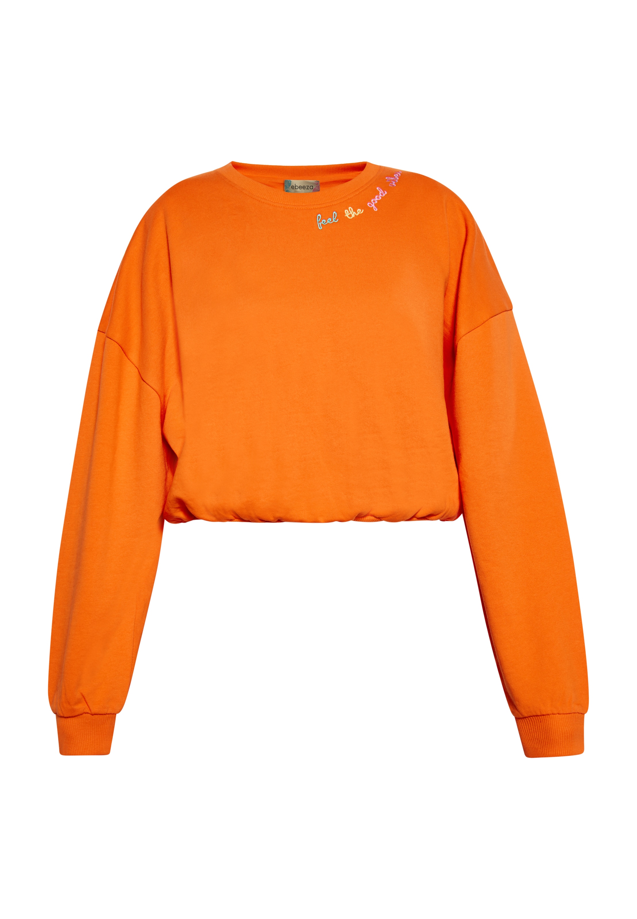 ebeeza - Sweatshirt em laranja: frente
