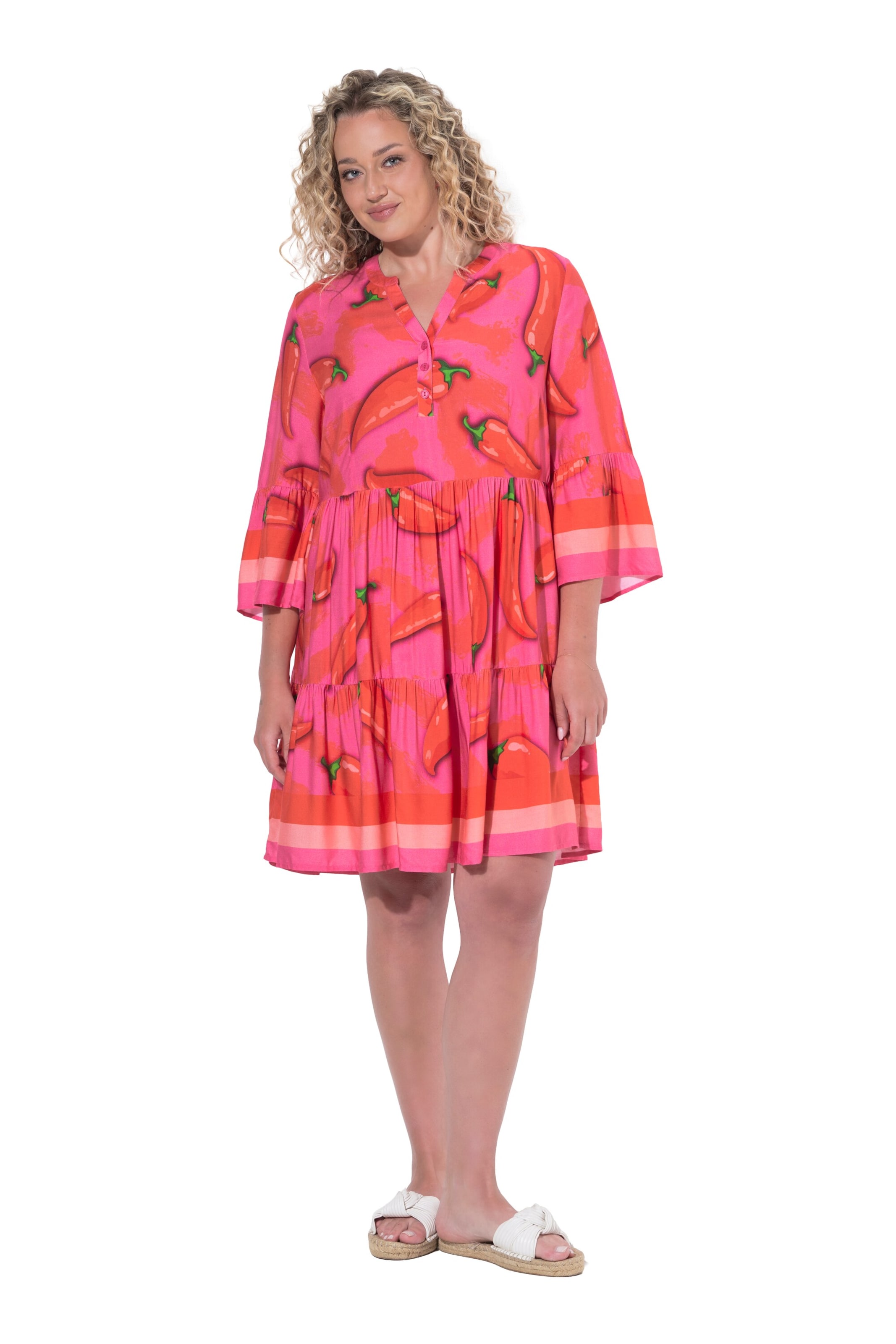 Angel of Style Tunic in Pink: front