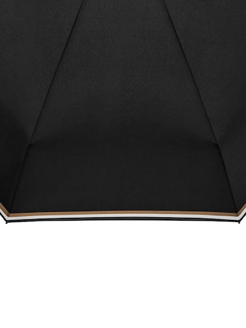 BOSS Paraplu 'Pocket umbrella Varsity' in Zwart