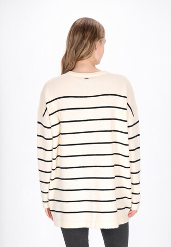 Pull-over DreiMaster Vintage en blanc