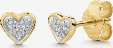 Boucles d'oreilles Diamonds by Ellen K. en jaune : devant