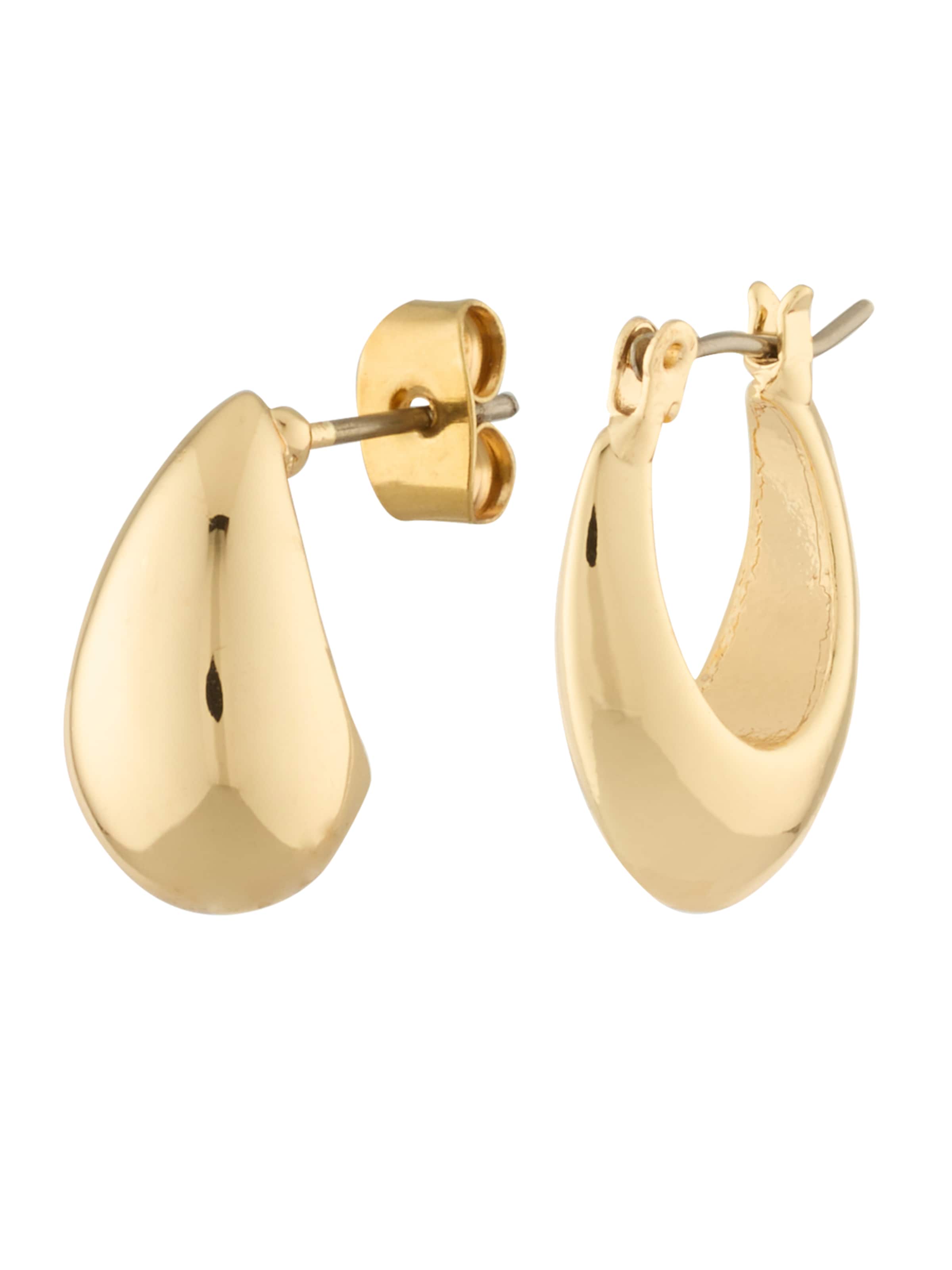 PIECES Earrings 'PCFIE' in Gold: front