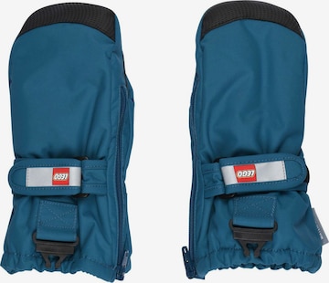 LEGO® kidswear Sporthandschoenen 'LWARIPO 703' in Blauw: voorkant