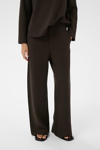 Loosefit Pantalon 'IWGincette' InWear en marron : devant