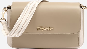 TOMMY HILFIGER - Bolso de hombro en beige: frente