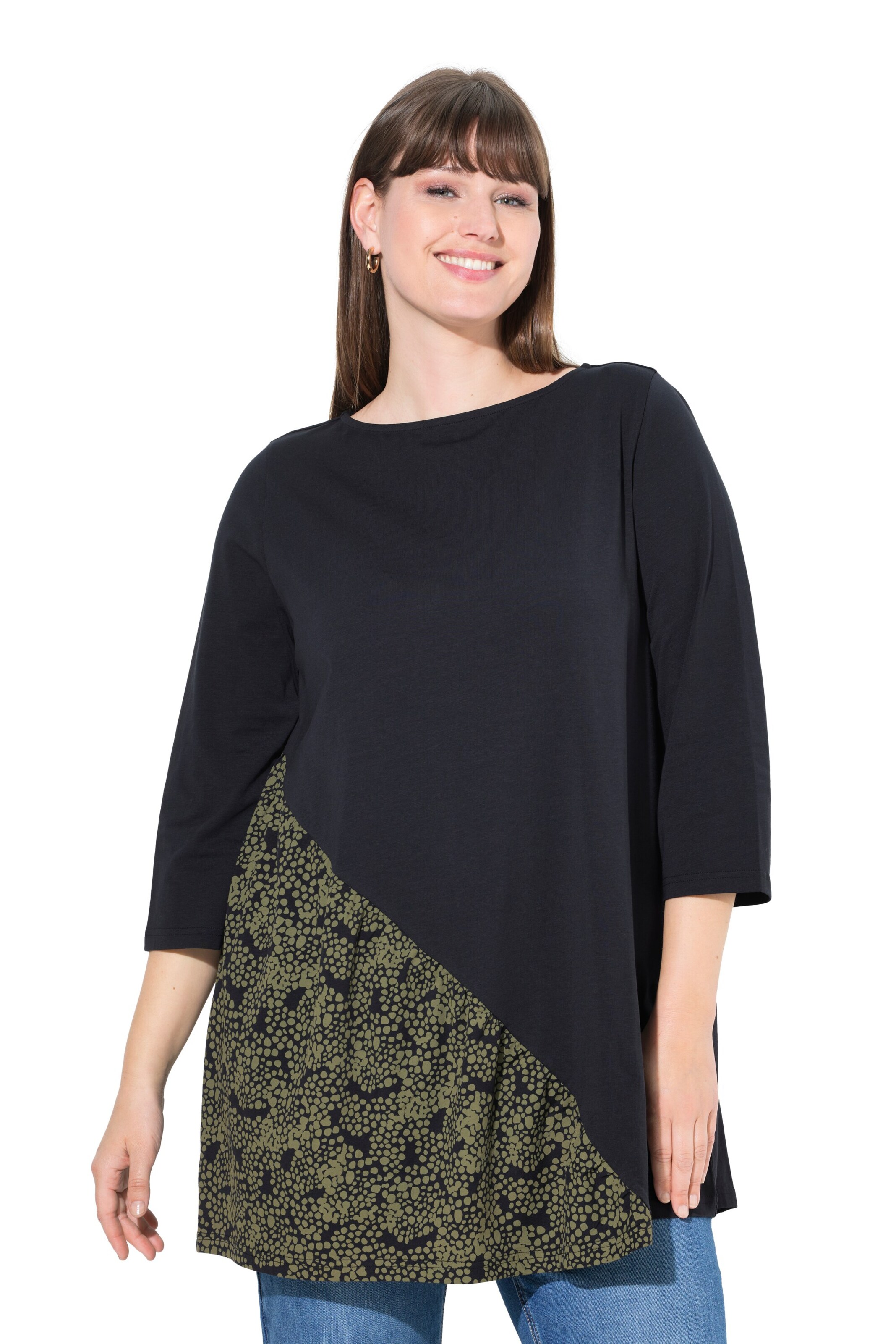 Ulla Popken Shirt in Blue: front