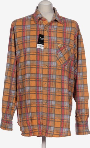 REPLAY Button Up Shirt in XL in Orange: front