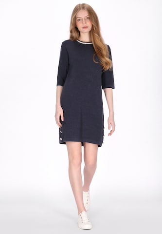 DreiMaster Maritim Dress in Blue: front