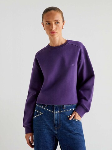 Sweat-shirt 'Fade' Scalpers en violet : devant