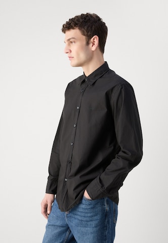 Coupe regular Chemise 'Relegant_6' BOSS en noir