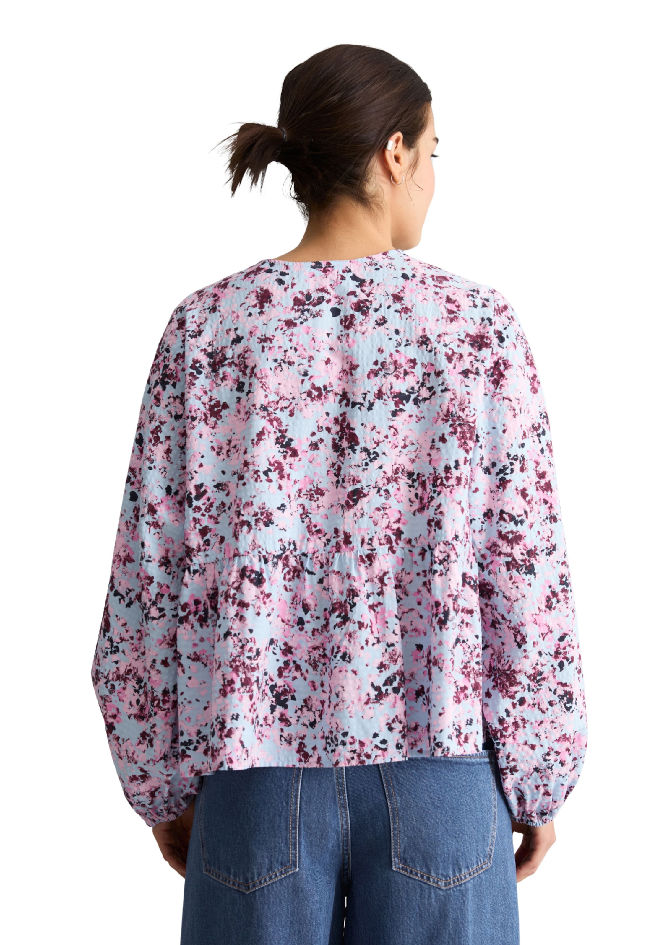 Marc O'Polo DENIM Bluse in Blau