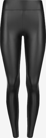 Evoni Skinny Leggings in Schwarz: Vorderseite