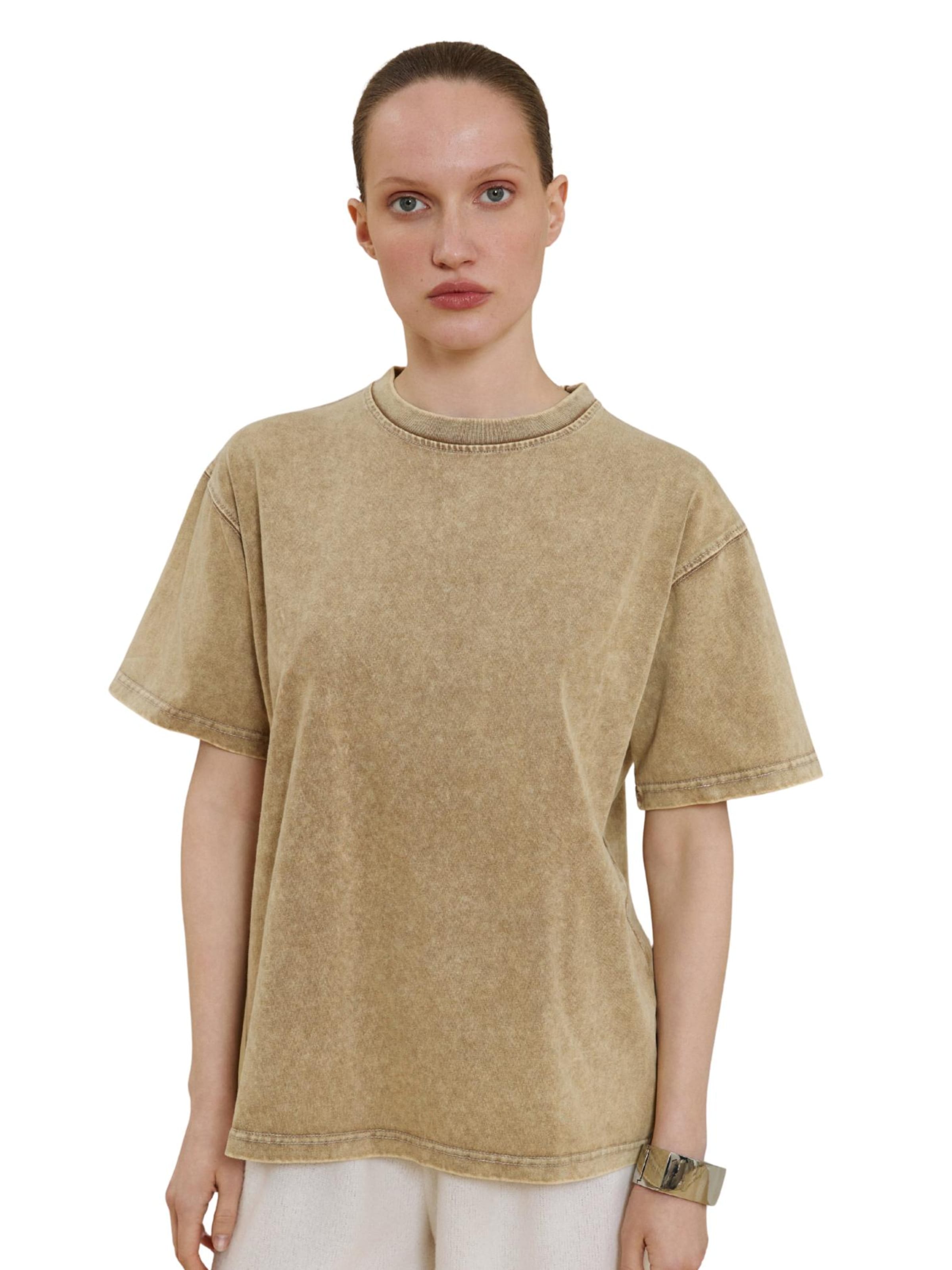 Maglietta '3258' di Estro in beige: frontale