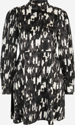Vero Moda Petite Obleka 'MERLE' | temno siva / črna / bela barva, Prikaz izdelka