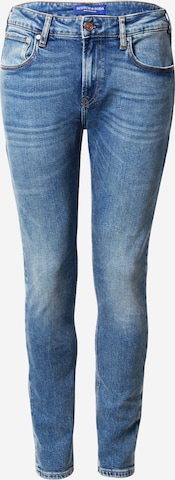 Skinny Jean 'Skim' SCOTCH & SODA en bleu : devant