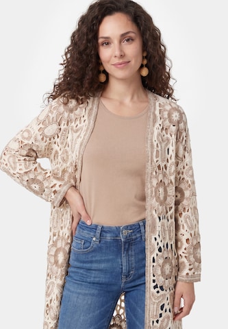 usha FESTIVAL Gebreid vest in Beige