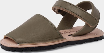 Pisamonas - Sandalias en verde: frente