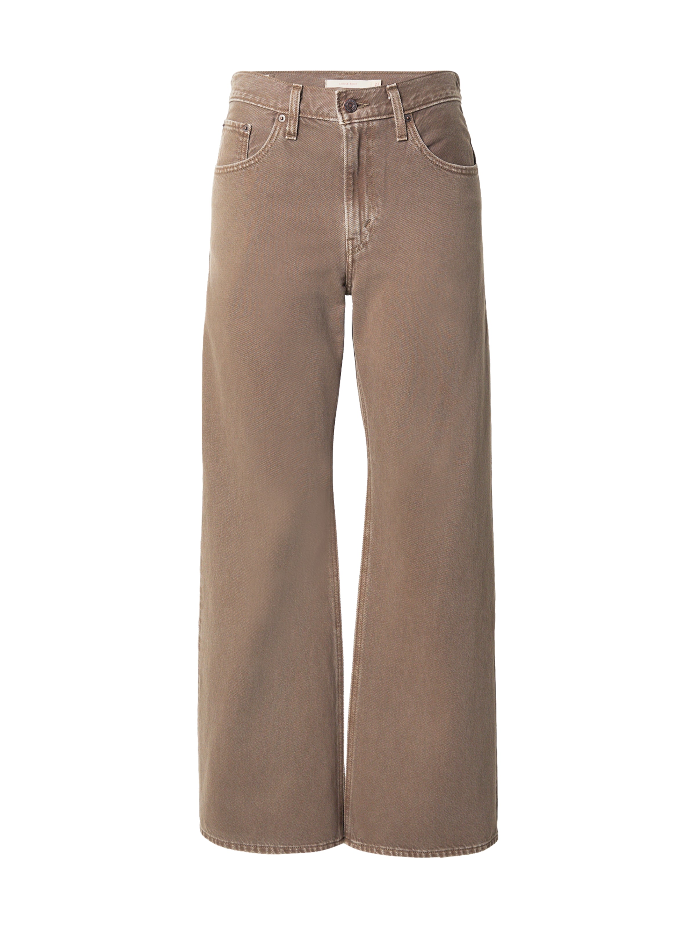 LEVI'S ® Свободный крой Джинсы в Коричневый: спереди