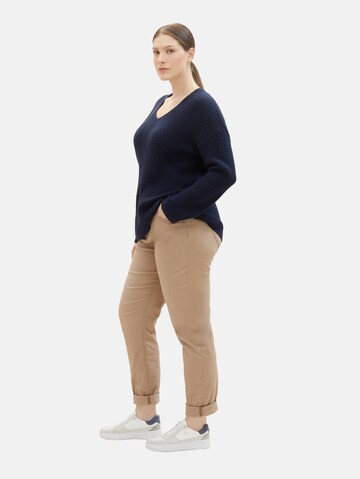 Tom Tailor Women + - Pullover em azul