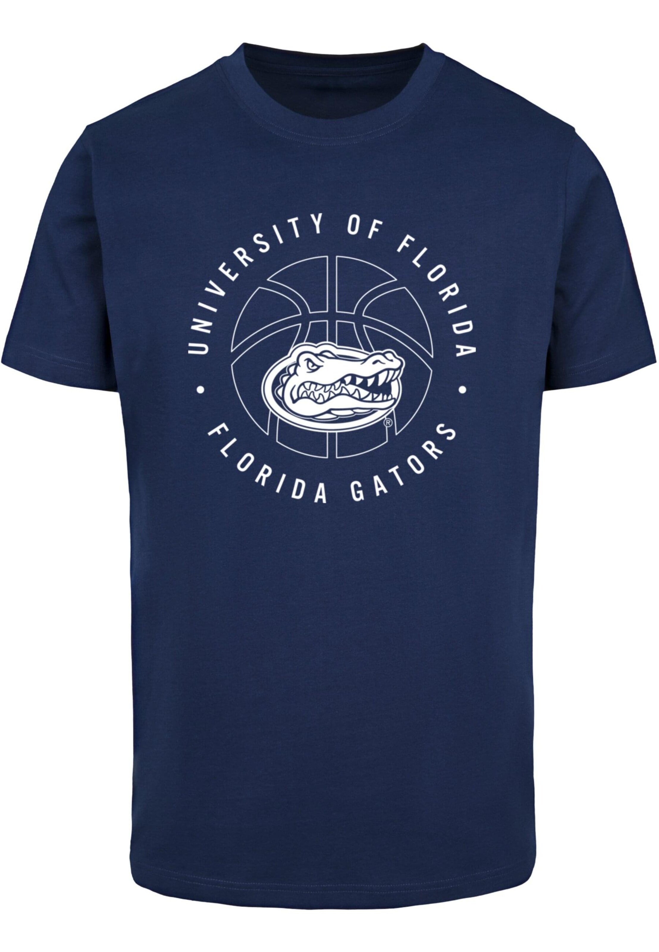 Merchcode Shirt 'University Of Florida - Florida Gators' in Blauw: voorkant