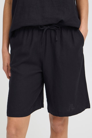 b.young - Loosefit Calças 'BYFalakka' em preto