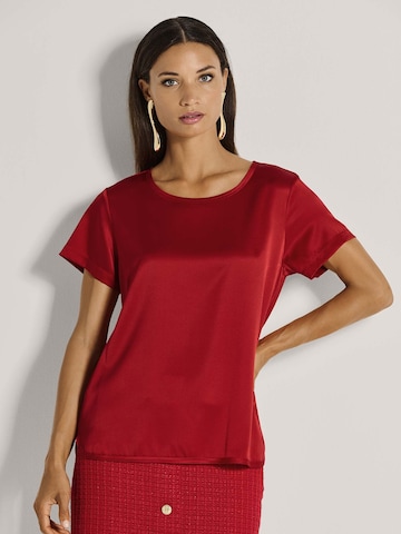 T-shirt MADELEINE en rouge : devant