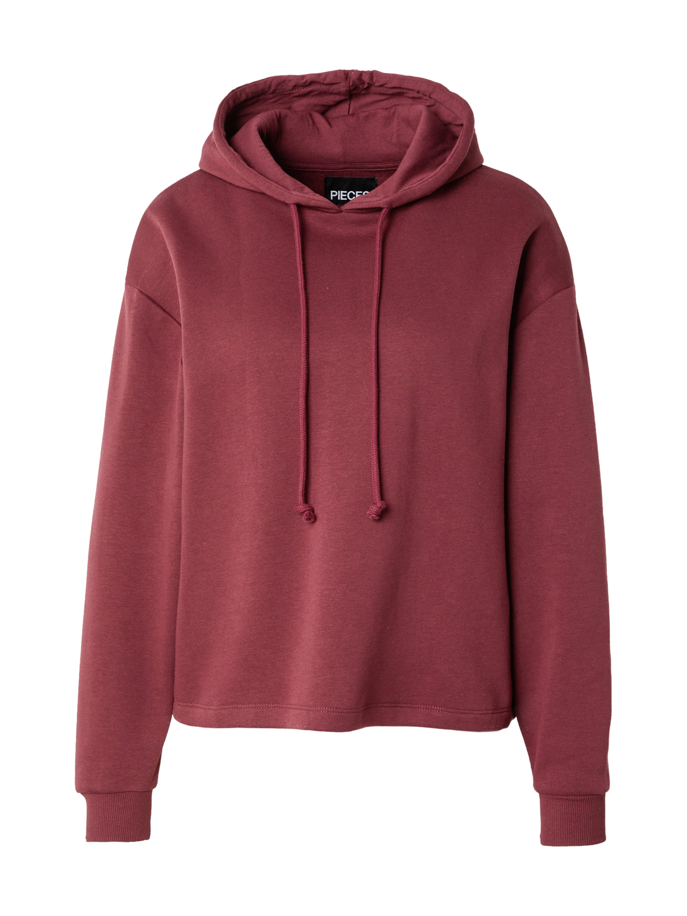 PIECES - Sudadera 'CHILLI' en rojo: frente