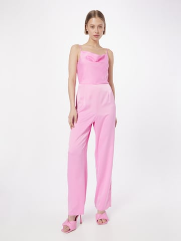 Y.A.S Jumpsuit 'DOTTEA' in Roze: voorkant