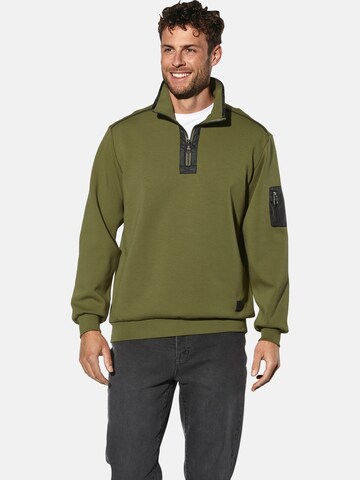 BABISTA Sweatshirt 'Kaldin' in Grün: Vorderseite