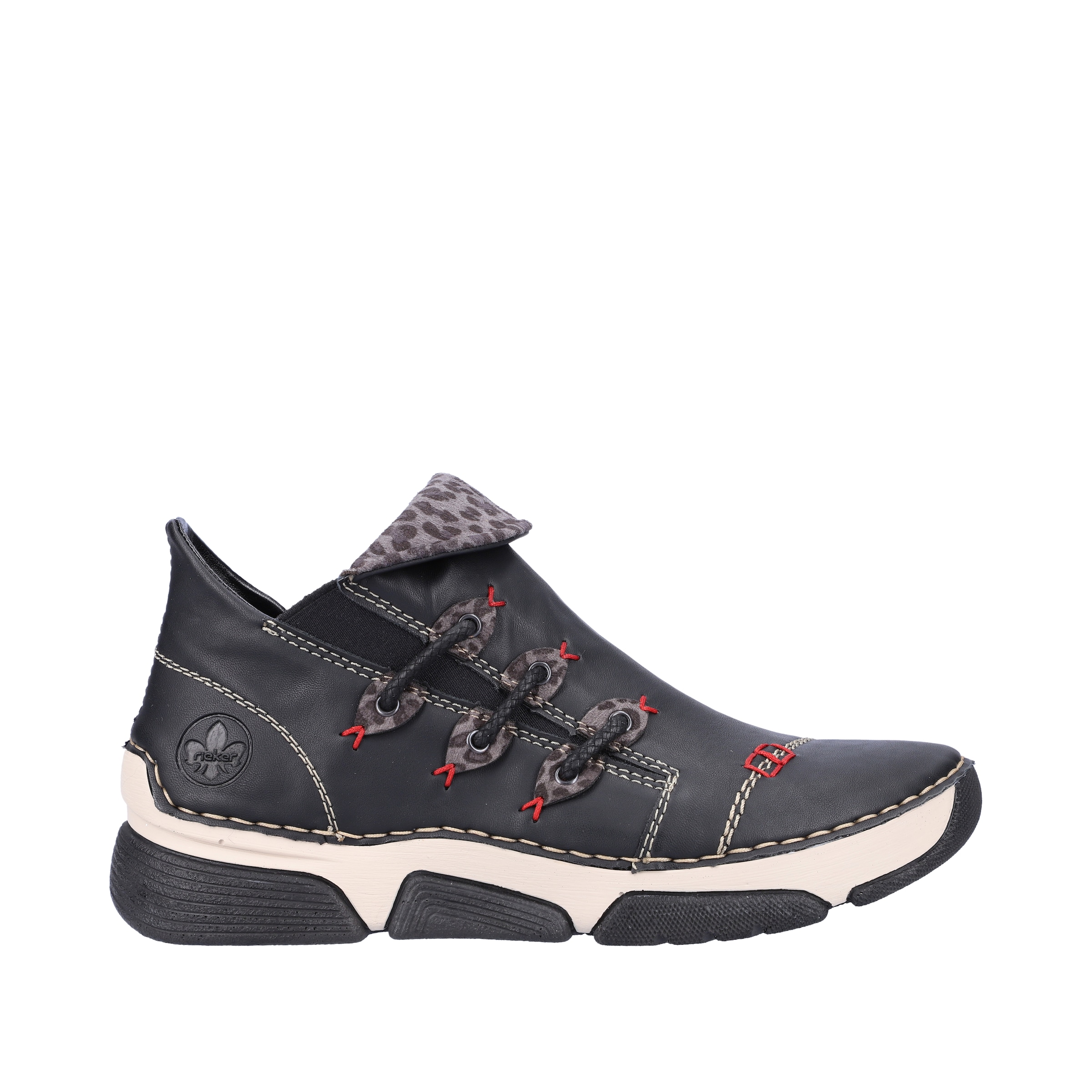 Rieker Ankle Boots in Schwarz
