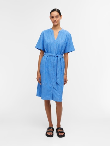 OBJECT Sukienka koszulowa 'Feodora' w kolorze niebieski
