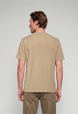Dstrezzed T-Shirt 'Lasse' in Beige