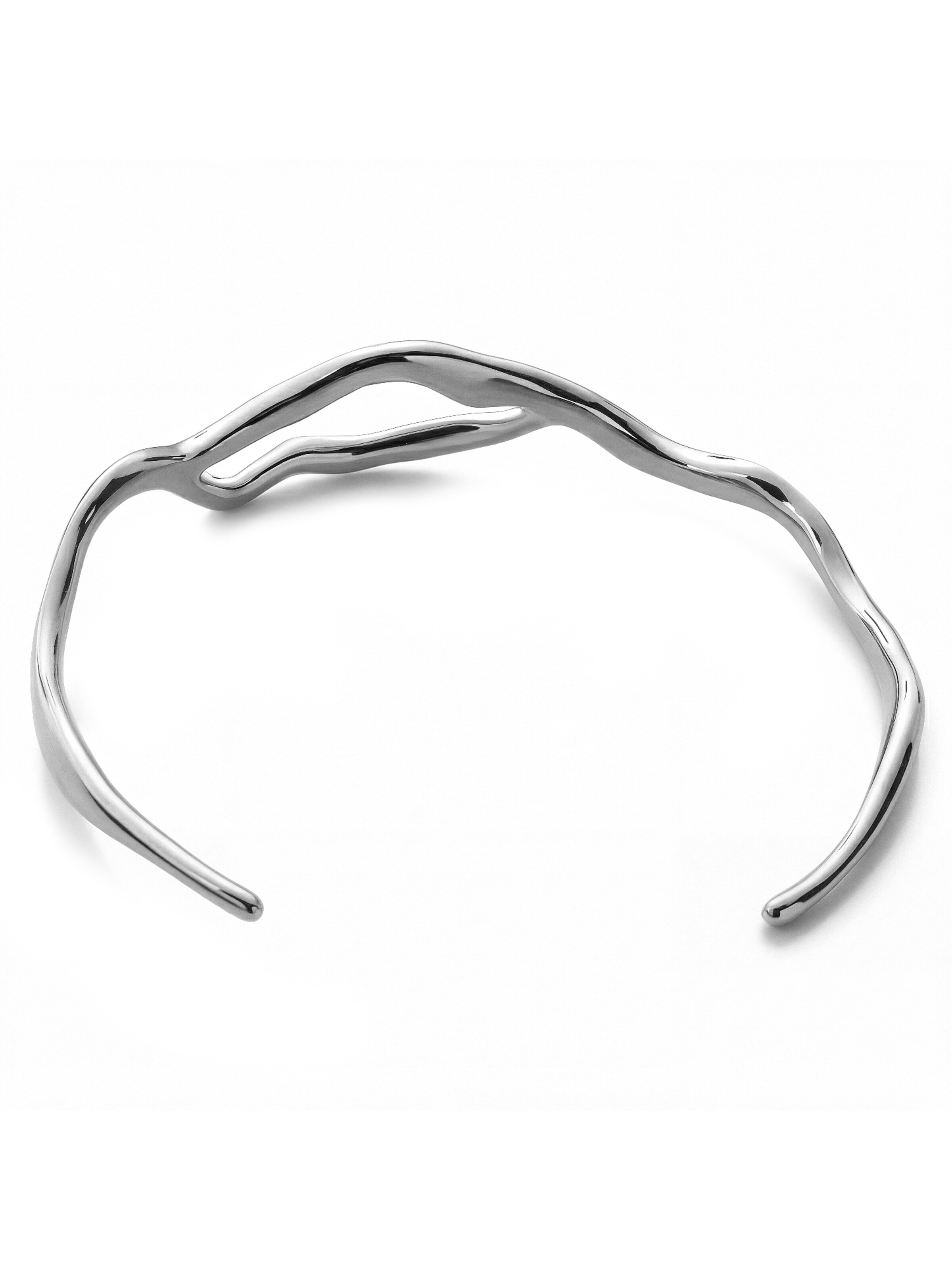Sidegren Bracelet 'Molten' in Silver