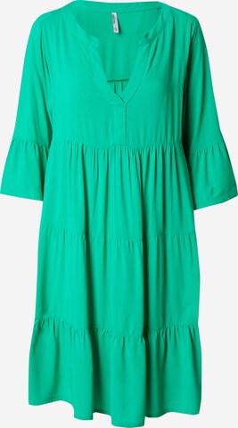 Sublevel - Vestido em verde: frente