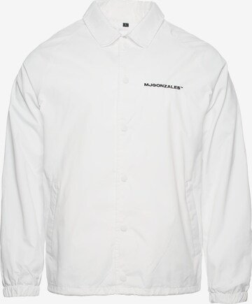 MJ Gonzales Between-Season Jacket in White: front
